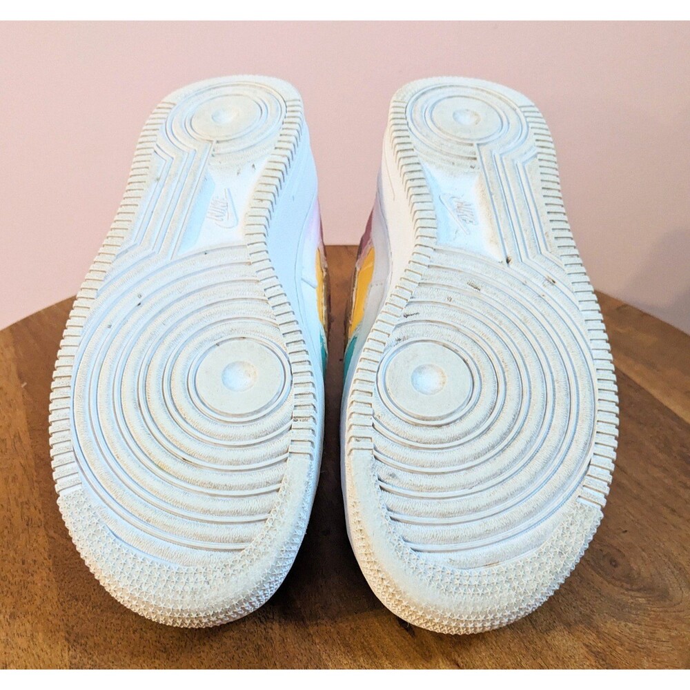 Nike Women's 8.5 Air Force 1 Low Pastel Reveal Shoes Arctic Punch DJ6901-600 - Picture 11 of 12